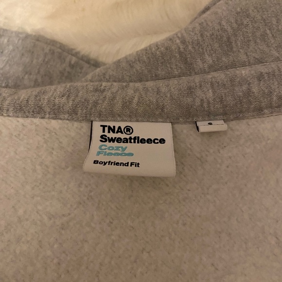 TNA sweat fleece button up!!! - Picture 3 of 3